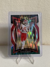 2024 Panini Select Marquise Brown Concourse Black and Green Shock #81