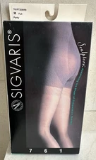 Sigvaris Compression Support Pantyhose Black 18-25 mmHg Size Medium