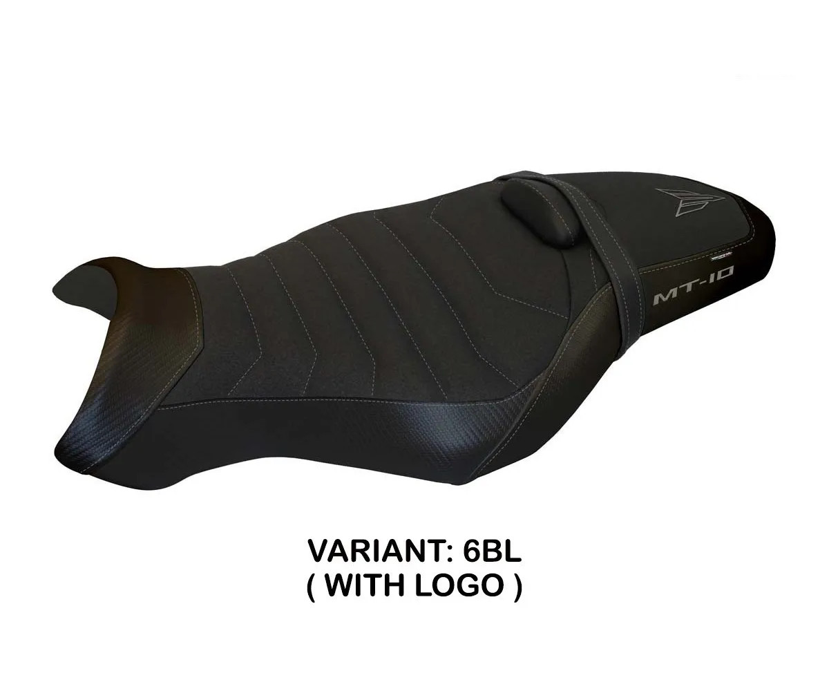 Seat saddle cover Leno 1 Ultragrip Black (BL) TPZ YAMAHA MT-10 2017 2022 1ES