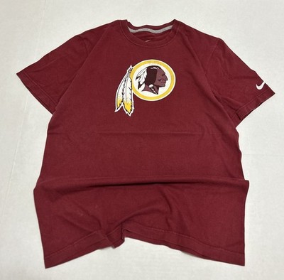 Nike Washington Redskins Shirt Commanders Robert Griffin Mens Medium Burgundy