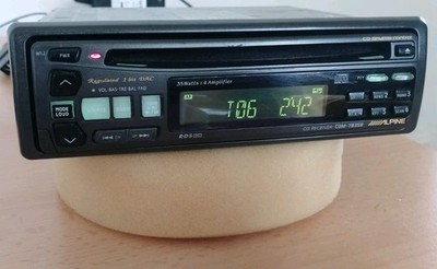 Alpine Cdm-7835R Classic Car Cd Receiver Autoradio