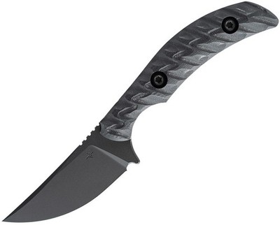 Toor STR Shifter S Socom 2.75'' CPM-M4 Black Sculptured G10 Fixed Knife 33878