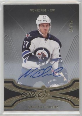 2016-17 Upper Deck Ultimate Collection Gold 55/75 Nikolaj Ehlers #30 Auto 0c3
