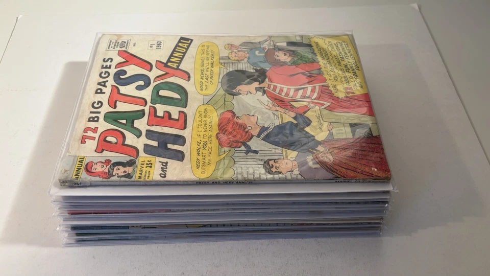 Patsy & Hedy Lot (16) 1960-67 + Annual 1 Career Girls Marvel Romance - Image 2 of 4