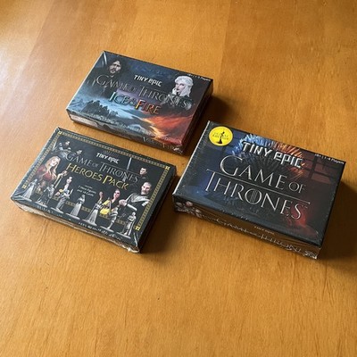 TINY EPIC GAME OF THRONES DELUXE ALL-IN BUNDLE - Kickstarter KS NEW SEALED NEU