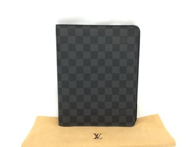 Auth Louis Vuitton Damier Agenda Business Notepad book Cover 1D280180OS