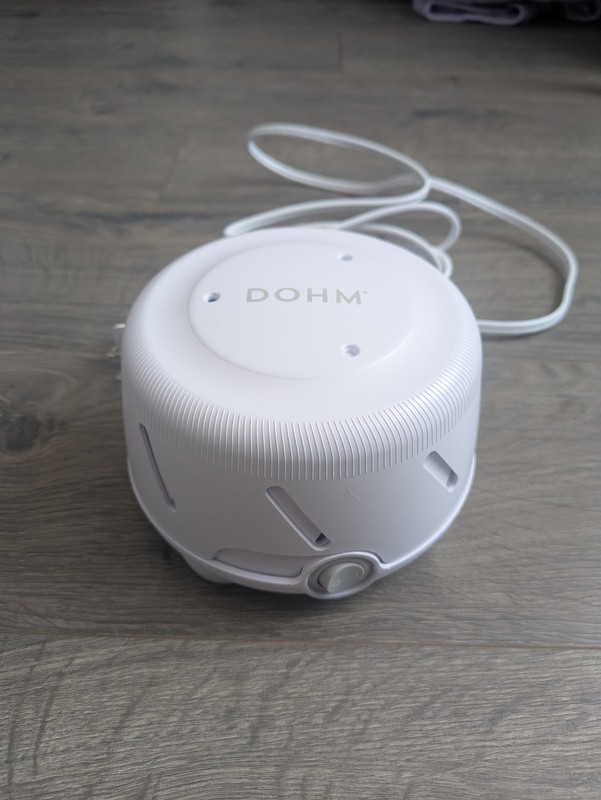 Yogasleep Dohm White Noise Sound Machine New In Box Singed USA Made