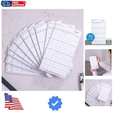 Order pads 10 pack for Servers/Waitresses -- Designed to keep Waitstaff Profe...