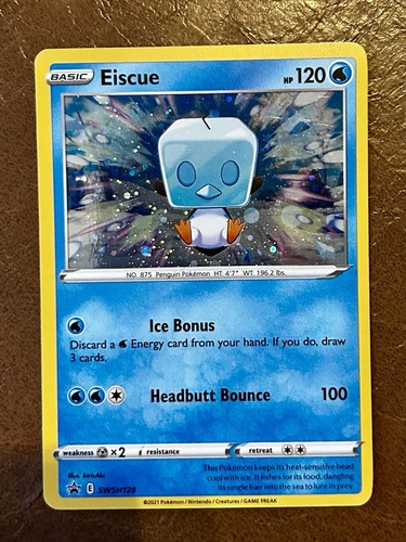 Eiscue Promo SWSH: Sword & Shield Promo Cards SWSH128 NM