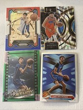 4 Pack 2023-24 Chet Holmgren Prizm Red White Blue, Select Tectonic, Topps Chrome
