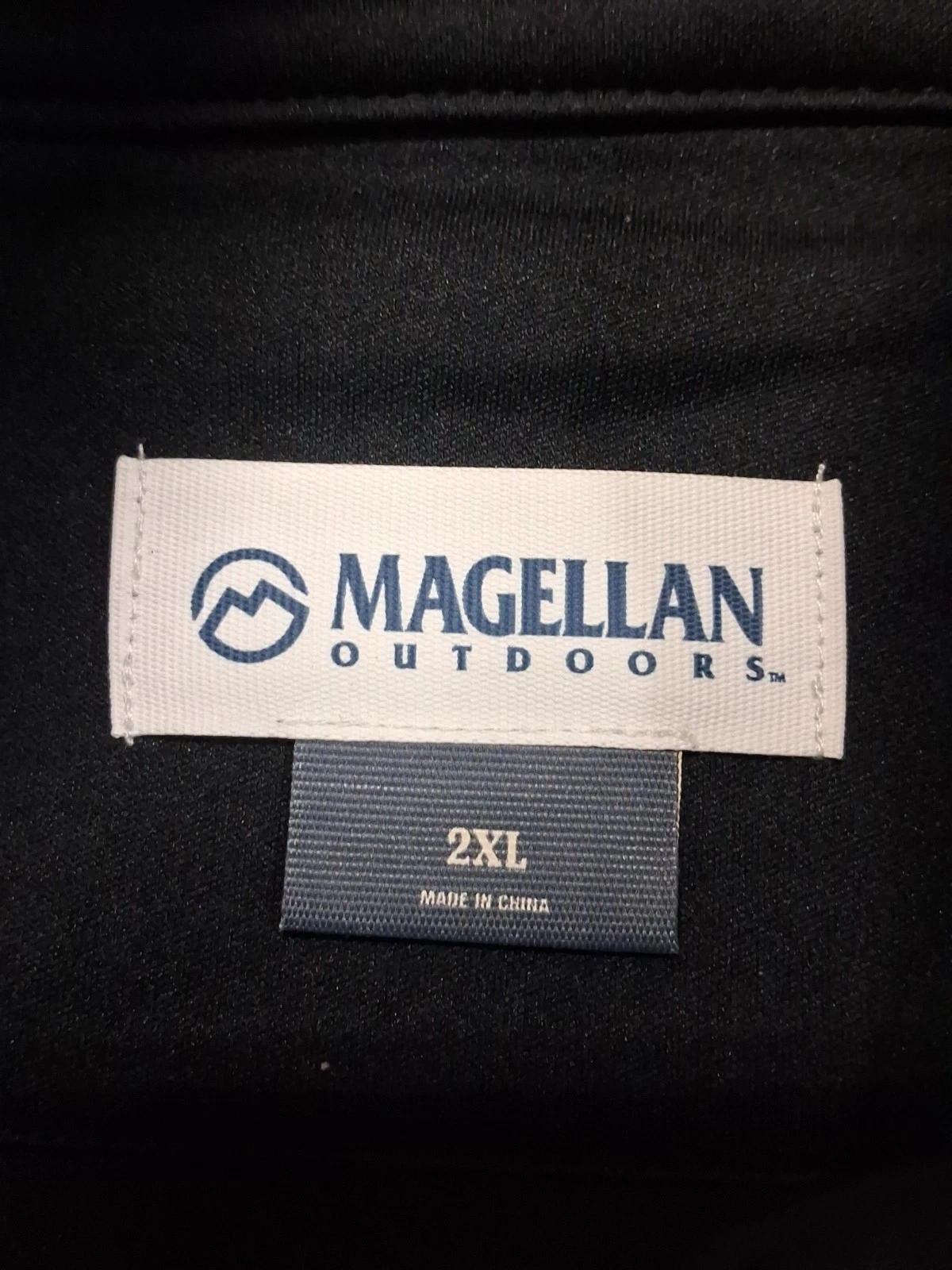 Magellans Travel Gear Vest Men XXL Beige Full Zip Pockets Outdoor Hiking Fishing image 6
