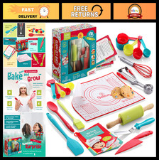 31-Piece Kids Baking Tools Set - Fun Cooking Kit for Young Chefs, Bake  Create 