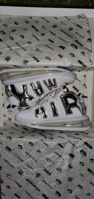air more uptempo 720 white metallic silver