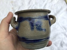 RARE TOUT PETIT POT EN GRES D'ALSACE  DE  BETSCHDORF HAUT 7,5 cm 