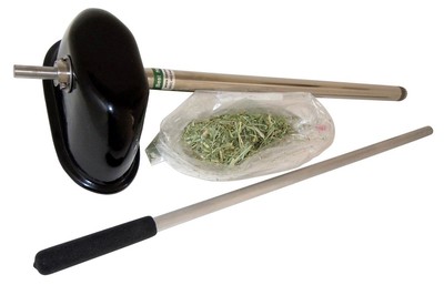 Hay Bale Sampler Probe, 18'' Depth, Drill-Type for Sampling Hay Bales. Include...