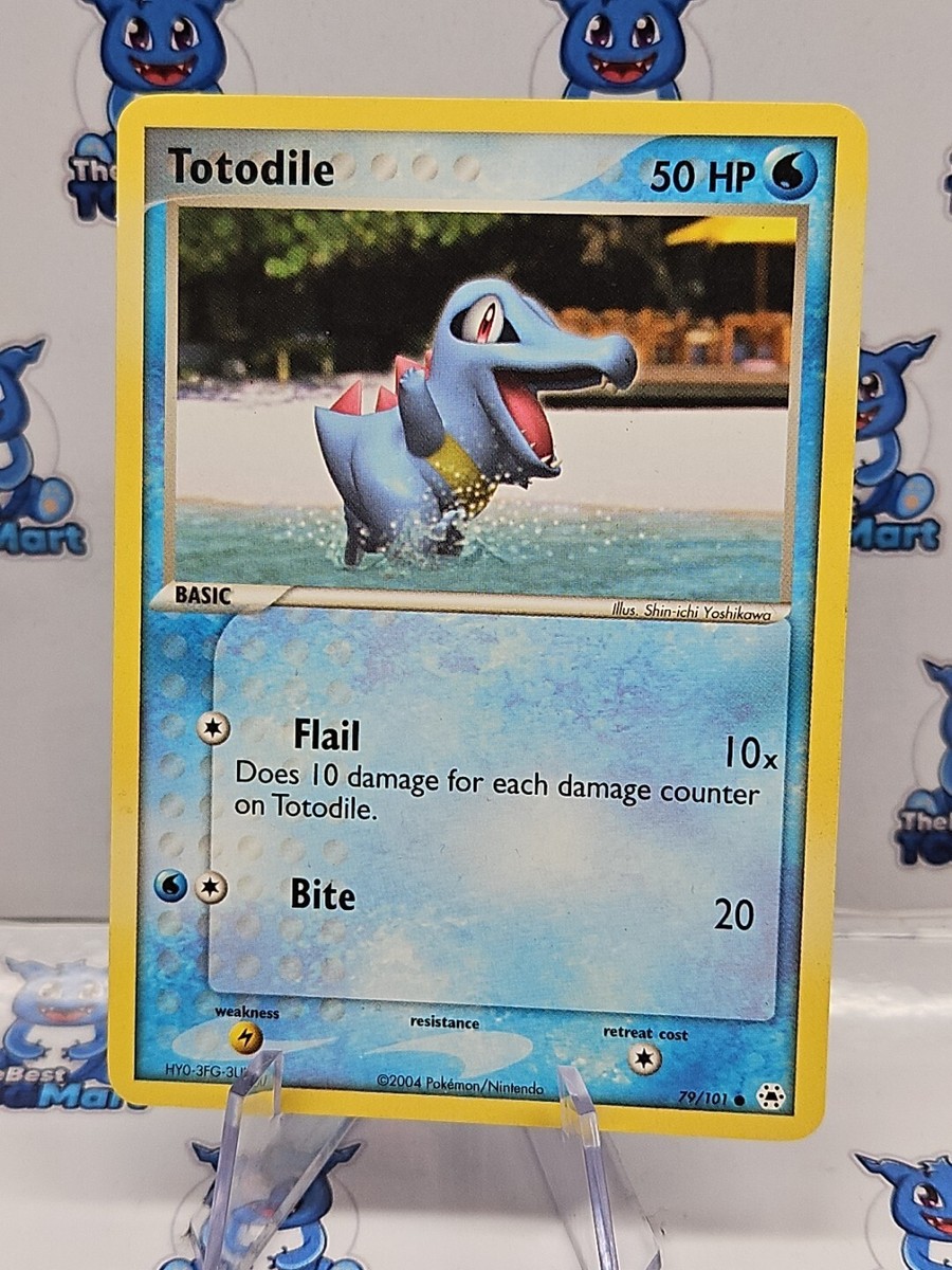Pokémon Totodile EX Hidden Legends 79/101 LP | eBay