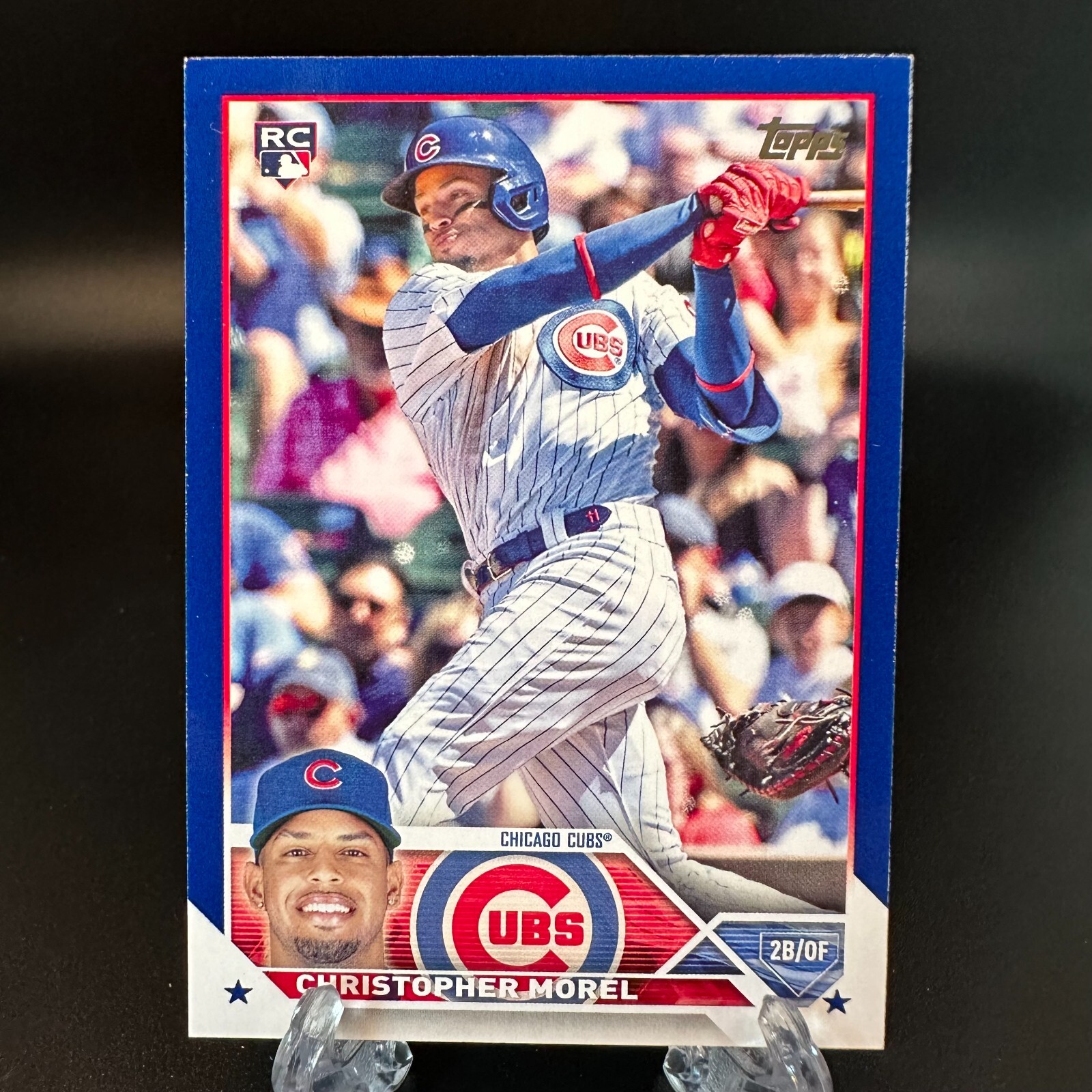 2023 Topps Series 1 Christopher Morel Rookie Royal Blue #308 Chicago Cubs