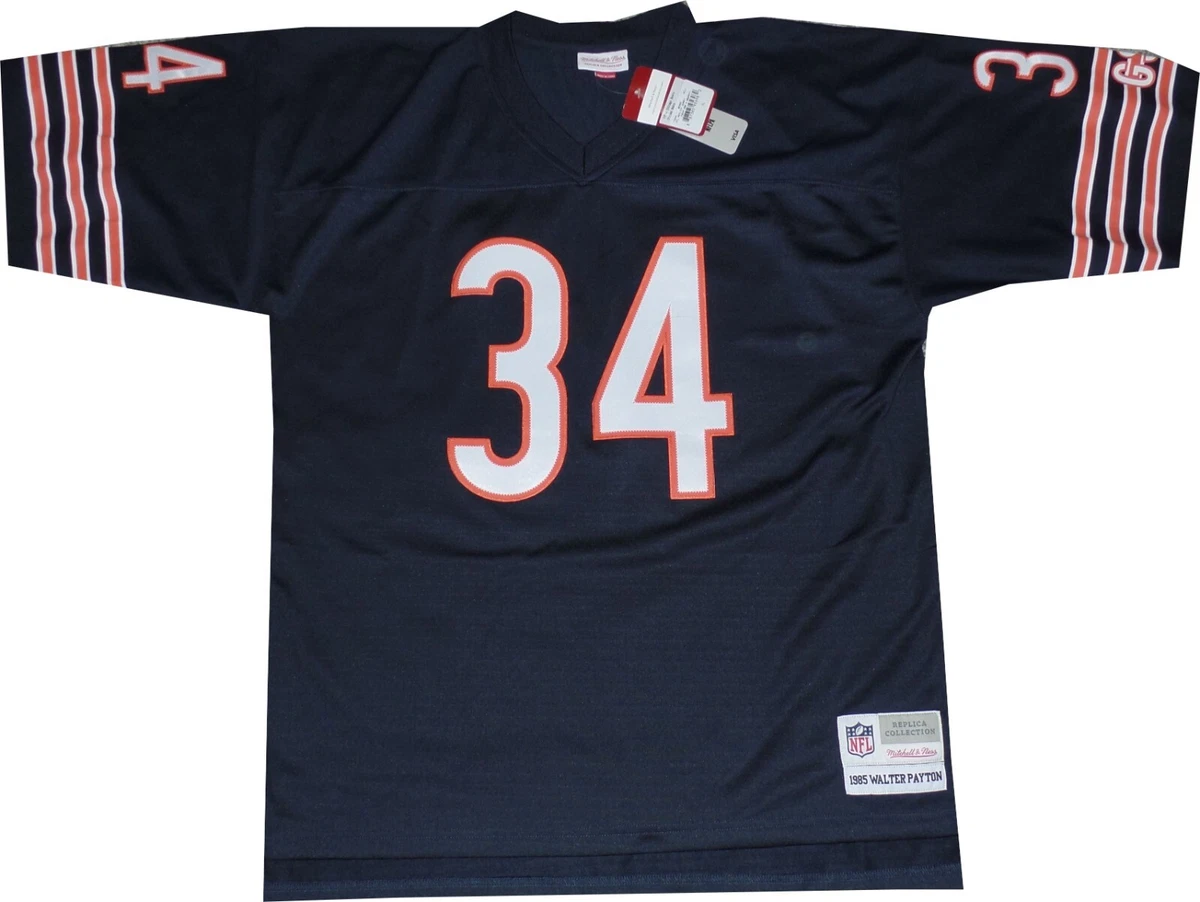 Chicago Bears Walter Payton Throwback Mitchell Ness Premier Jersey New Tags