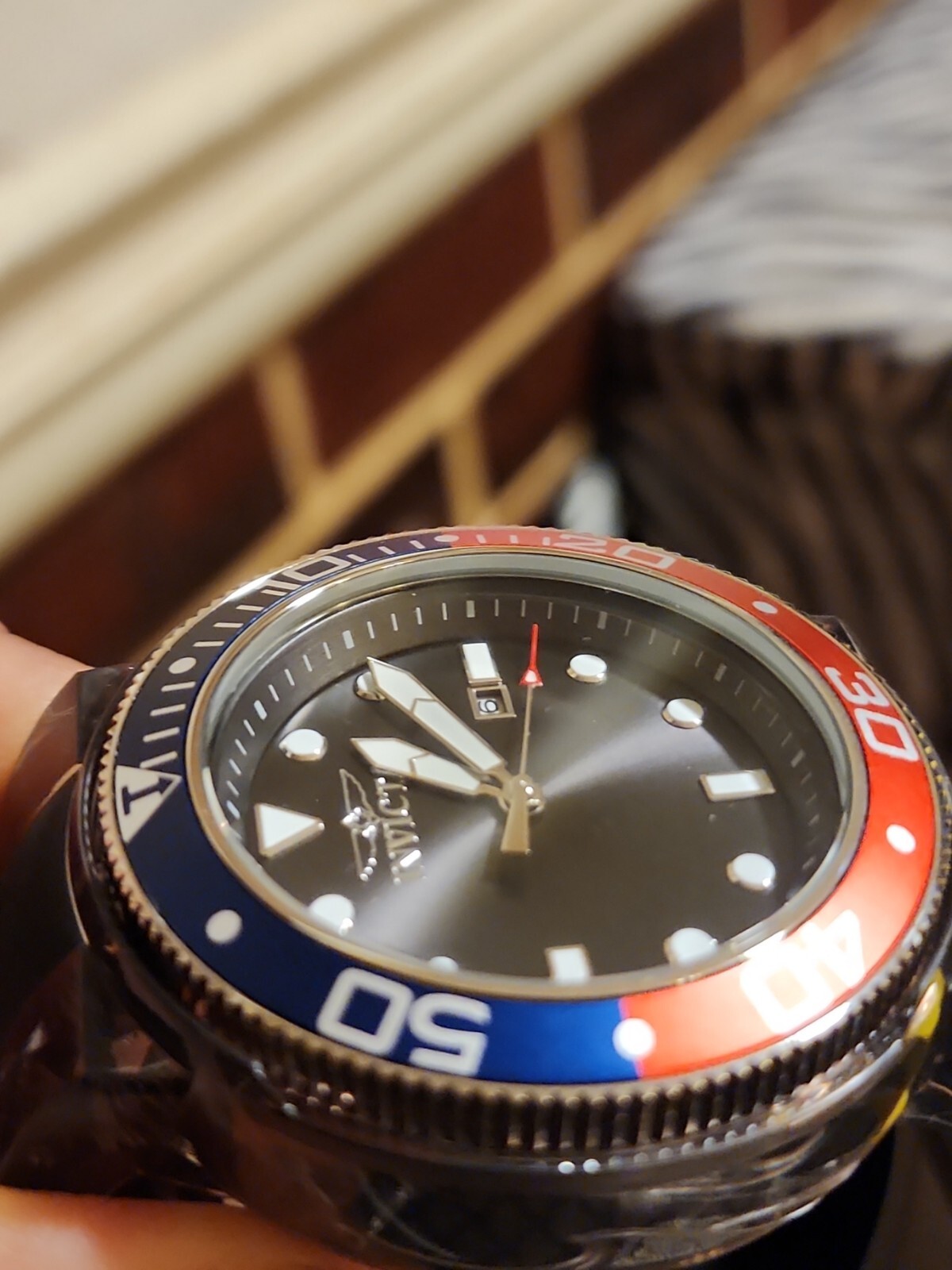 Invicta Pro Diver 38883 52mm Quartz Blue Dial Men s Watch 886678526994 EBay