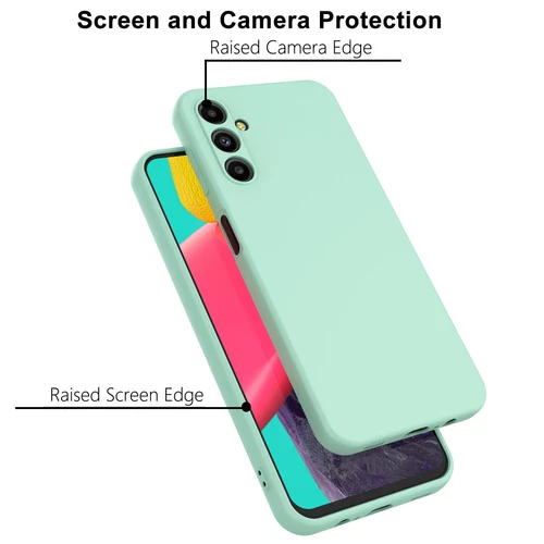 Funda de silicona líquida a prueba de golpes para teléfono Samsung Galaxy S24 FE 5G + Vidrio - Imagen 16 de 29