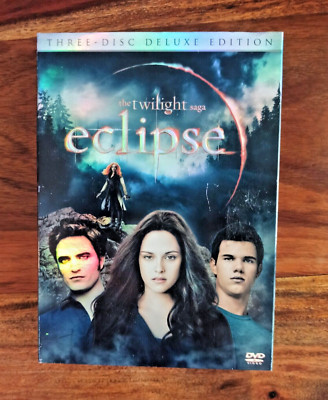 FILM - THE TWILIGHT Saga ECLIPSE - DELUXE EDITION 3 DVD - Kristen Stewar