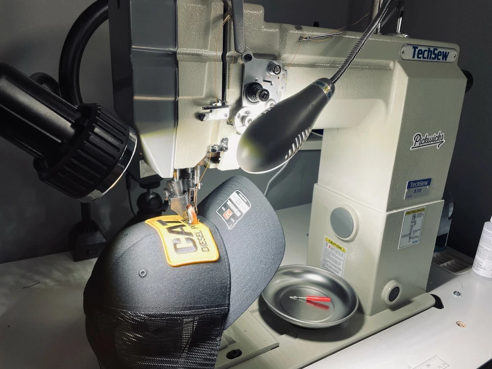 Винтажная нашивка Caterpillar CAT — Diesel Power — Richardson 112 черная - Изображение 2 из 4