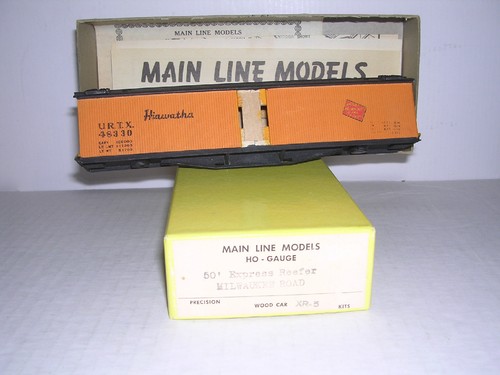Main Line Models #XR-5 Milwaukee 50' Expres Reefer #48330 parte Blt-up H.O. 1/87 | Zustand: Used
