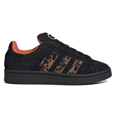 Adidas Originals Campus 00s in Schwarz / Leopard Wildleder Sneaker