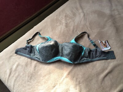 Freya Active 40i Epic High impact Carbon Underwire Sports Bra Style 4004 NWT