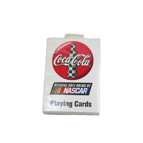 Coca Cola Nascar Playing Cards Deck Sealed Vintage 88224 - 第 1/3 張圖片