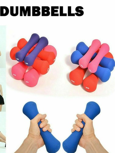 1 to 5kg Fitness Soft BONE Dumbbell Hand Weights Gym Exercise Dumbbell UNISEX - Picture 14 of 35