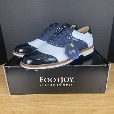 SZ 8.5 - 13) FootJoy DryJoys Premiere Series Wilcox Golf Shoes