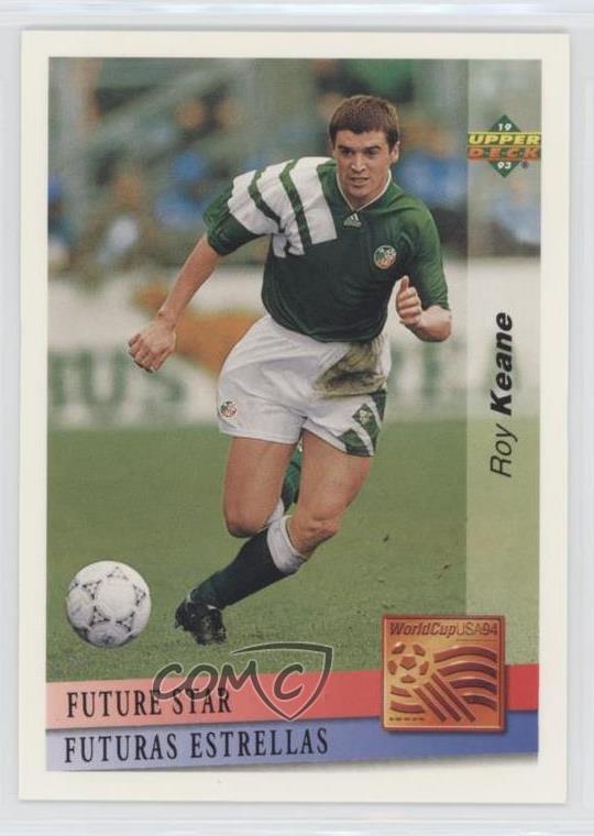 1993 Upper Deck World Cup 94 Preview Spanish/Italian Future Star Roy Keane #133