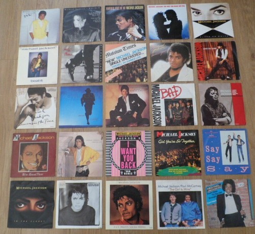 MICHAEL JACKSON Vinyl Records 45rpm All Hits MJ Jacko Epic 7" Singles - Picture 5 of 7