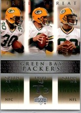 2002 Upper Deck Honor Roll #71 Ahman Green / Brett Favre / Terry Glenn