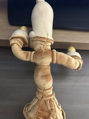 ぬいぐるみ lumiere DISNEY STORE Beauty & the Beast LUMIERE Talking CANDLES LIGHT UP
