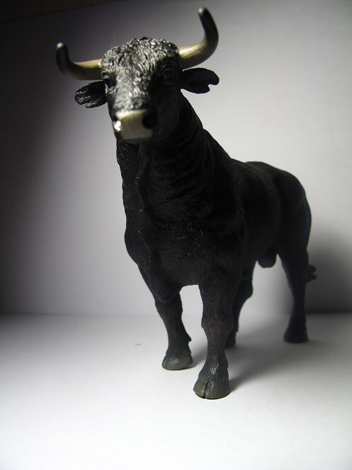 2017 NEW Collecta Animal Toy / Figure Spanish Fighting Bull