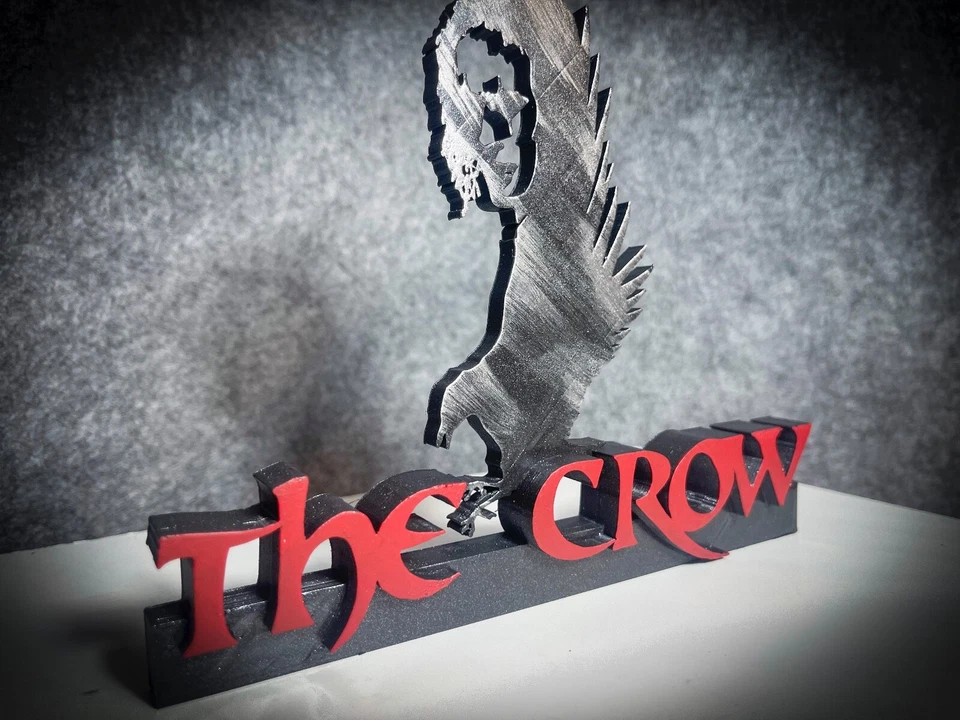 The Crow Action Figure Nerd Geek Gift Collection Edition Film Rare Fan Art - Imagen 2 de 4