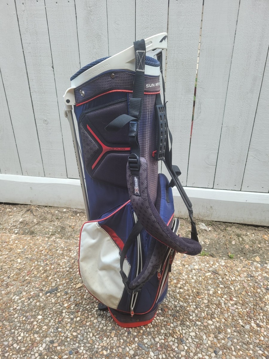 Sun Mountain USA Golf Stand BAG, RED/WHITE/BLUE *Country CLUB LOGO
