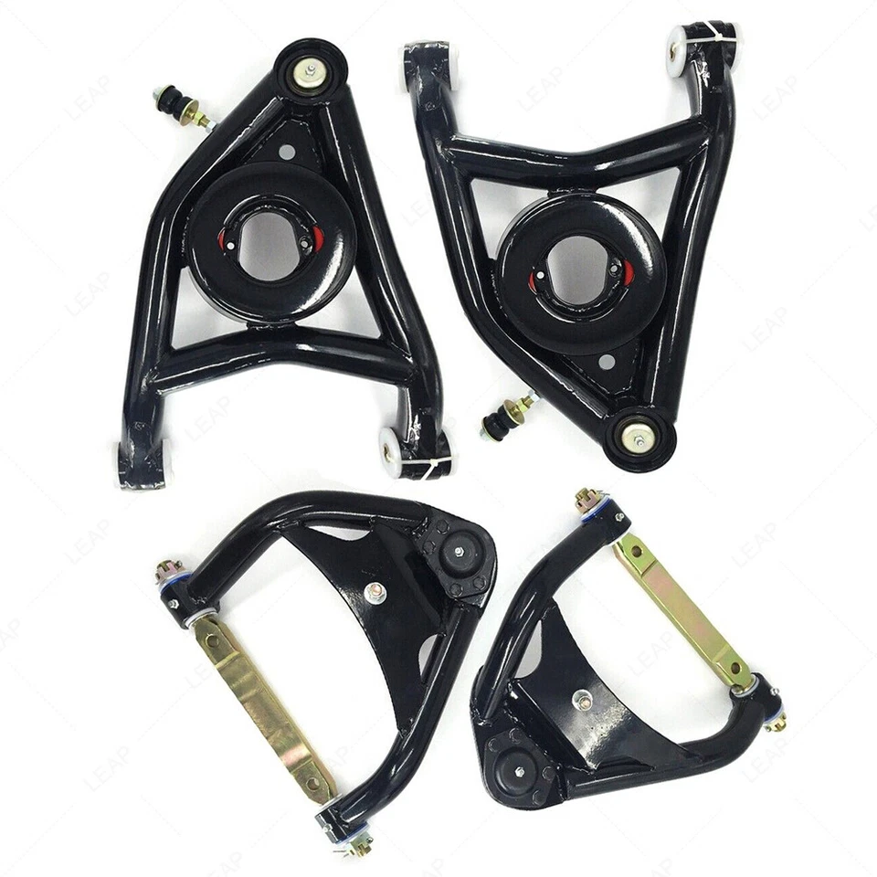 New for 1964-1972 Chevy Chevelle Upper and Lower Tubular Control Arms GM A Body - Imagem 4 de 4