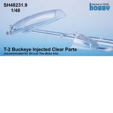 1/48 T-2 Buckeye Injected Clear Correction set for Special Hobby/Two Bobs