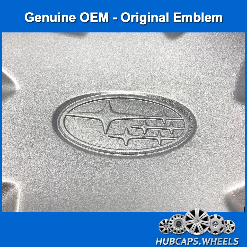 Tapacubos para Subaru Impreza 2012-2016 genuino de fábrica OEM 15 pulgadas cubierta de rueda 60543 Foto 4 de 4