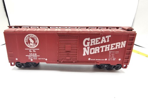 ***READ AHM? HO Scale Box Car, Great Northern GN #3529 RR Train Rolling Stock - Picture 3 of 8
