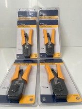 Fluke Networks 11212530 Modular Crimper Crimps AWG 28-24 Telephone  Data Cables