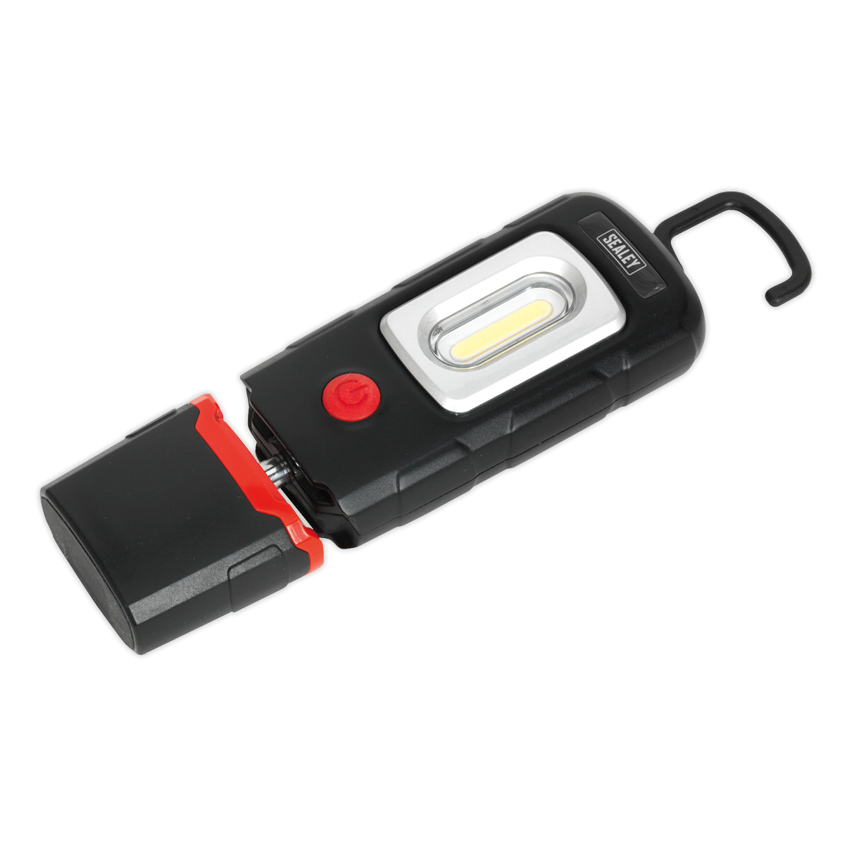 Sealey LED3601 Rechargeable 360 Inspection Light 3W COB & 1W SMD LED Black