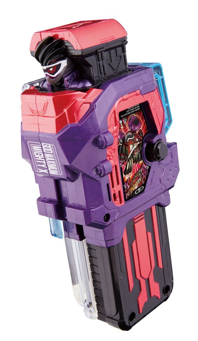 Japan Rare Masked Kamen Rider Ex-Aid God Maximum Mighty X Gashat