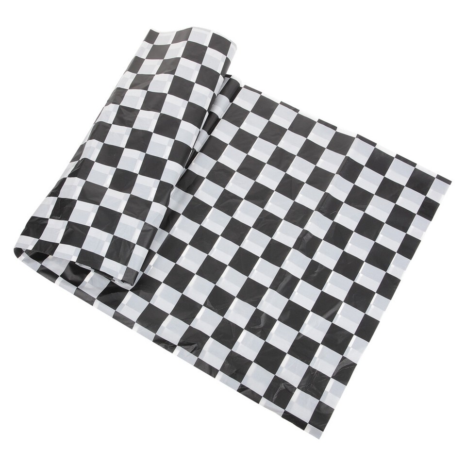 Waterproof Table Cover Table Dresser Scarf Black White Table Cloth eBay