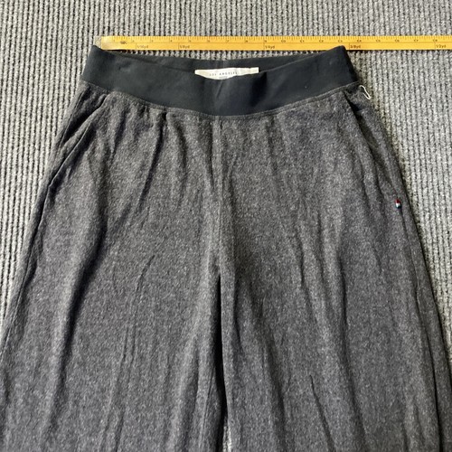 Pantalones deportivos Soo Angeles S grises bolsillos elásticos suaves - Imagen 2 de 9
