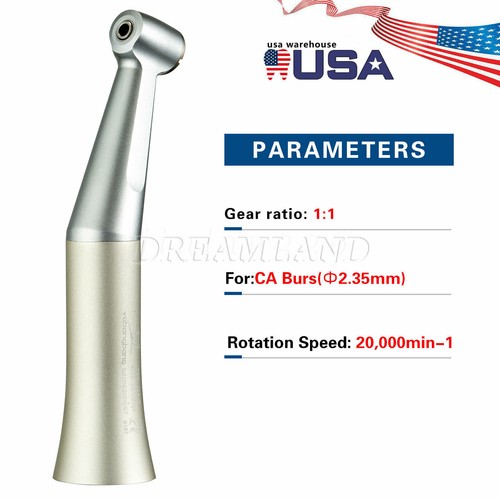 NSK STYLE Dental Latch / Push Contra Angle Handpiece E-type Slow Low Speed 4Hole - Picture 49 of 104