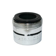 Dual Thread Aerator Spring Flow Size: 15/16 Inch x 55/64" - 27T Lead Free Brass